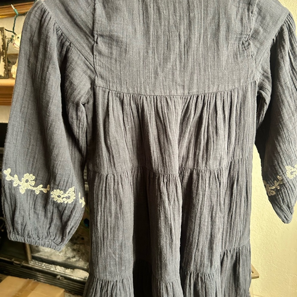 Zara girls floral embroidered dress NWOT - new - Picture 6 of 8